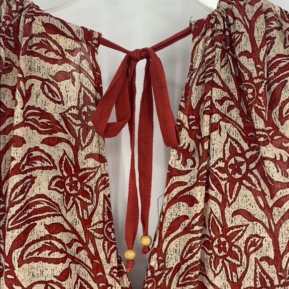 TRACY REESE NY women's M silk blend floral blouse - Picture 5 of 7